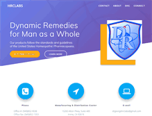 Tablet Screenshot of hrclabs.com